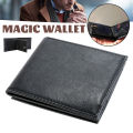 Fire Wallet Magic with FREE Fluid Bottle | High Quality Professional Grade | PU Leather Flame Magic Trick Wallet For Men For Women | By Dotbox. 
