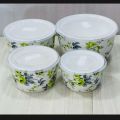 4 piece ceramic bawol set. 