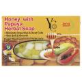 YC Honey With Papaya Herbal Soap 100g. 