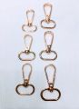 6,12 pcs 43, 45, 48mm Swivel Snap Hook Lobster Clasp 43, 45, 48mm Buckle Lock for Keychains, Purses, Bags, Belts, and DIY Crafting Accessories - Durable Metal Clip for Jewelry Making | Sturdy Metal Clasp with 360-Degree Rotation. 