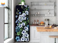 Fridge Stickers, Self-Adhesive PVC Oil-Proof Waterproof Protector Sheet for Refrigerator Door. 