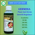 Germina Anti Stress Growth Regulator | Amino Acid Liquid Fertilizer For Plants 30 ML 50ML 100 ML 250 ML | Gibberellic Acid | Rooting Hormone | Vermicompost compost | NPK 20 20 20 | DAP Fertilizer | Neem Cake Fertilizer | Mustard Cake Fertilizer Gardening. 