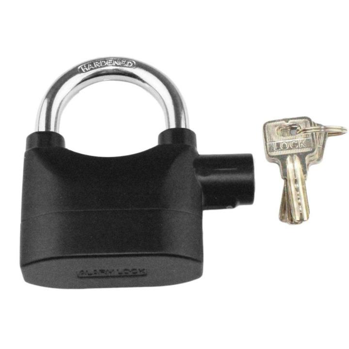 TE 110db Siren Alarm Lock Security Anti-Theft Padlock Door Motor Bike Bicycle