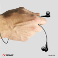 Sigma Stereo Earphones S15 – Hi-Definition Stereo In-Ear Headphones with Inline Remote Control, Premium Stereo Headset, Powerful Bass, Clear Sound, Comfortable fit and Microphone in Black/White. 