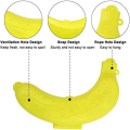 Cute Banana Storage Box Portable Banana Holder for Lunch Boxes, BPA-Free Fruit Container. 