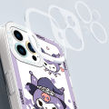 UCUC for Infinix Smart 9 Hot 50i Back Cover Cute Kuromi Transparent Crystal TPU Soft Case Full Lens Protection Ultra Thin Drop Resistant Phone Case. 