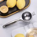 Stainless Steel Manual Press Lemon Squeezer Lime Premium Quality, Heavy Duty, Kitchen Tools, Lemon Juice Extractor Latest Model for New Generation Demand Orange Citrus Hand Press Juicer (Silver). 
