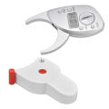 Fat Caliper, Body Tape Measure ABS with Built in for Measuring. 