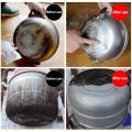 Oven Cookware Cleaner Stainless Steel Cleaning Paste Multi Purpose Cleaning Paste Steel Cleaner Home Kitchen Rust Stains Cleaning Polish Gel for Removing Rust. 