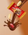 kims nut khut peanut chocolate 30 pieces box. 