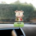 Bobbleheads Cute Car Dashboard Bobble Head Decoration, Animal Resin Ornament Shaking Head Toys for Car Vehicle Automobile Decor. 