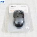 A4Tech Fstyler USB Mouse (FM10s) - Silent Clicks - 1600 dpi - 4 Buttons - Cute - (Black & Grey) - Original with S/N - Wired High Quality - Work and Casual Gaming - PC / M-ac Compatible - FM10 superseded. 