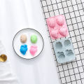 Brain Heart Shape Silicone Mold Food Grade Brain Fondant Molds Silicone Mold  MJ. 