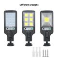 Solar Lights for Garden Patio Path Yard Solar Street Lights Outdoor Solar Lamp Waterproof Security Lighting COB Solar Powered Energy Street Light Outdoor Lamp Sensitive Light Control PIR Motion Inductor Lighting Solar Light Outdoor Garden Lamp. 