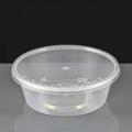 Round Food Container Storage Boxes 400ml to 500ml Pack Of 15pcs 1 pc extra on every order, with Separate Lid Clear Transparent Plastic.. 
