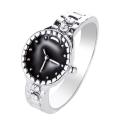 Watch Ring Pointer Pointer Round Dial Couple Ring. 