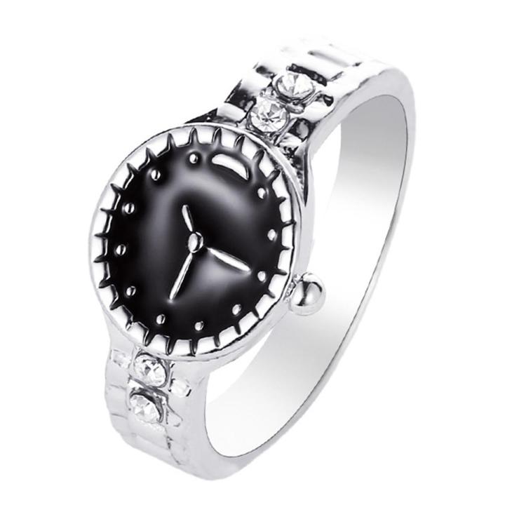 Watch Ring Pointer Pointer Round Dial Couple Ring