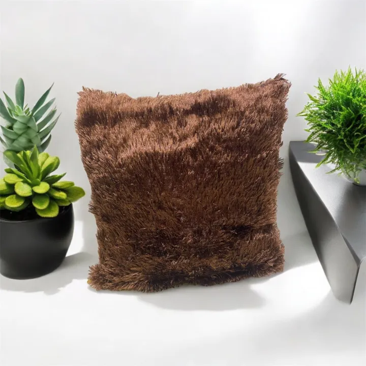 Square Shape Luxurious Soft Faux Fur Cushion Cover/Fancy cushion covers/soft fur cushions covers