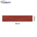 Tile Sticker Long-lasting Wooden Texture Static Floor Sticker. 