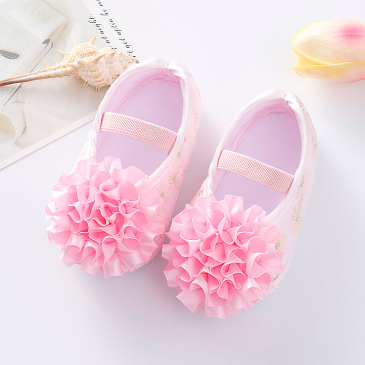 【Amnber Berry Mall】Infant Squeaky Shoes Girls Princess Toddler Toddler Shoes Girls 6 Month Baby Shoes Boy Infant Hard Bottom Shoes