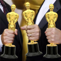 12 Pack Plastic Gold Award Trophies for Party Decorations, Party Favors, Movie Night Party Favor, School Award Durable Easy to Use. 