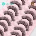 Fake Eyelashes Lightweight 7D Artificial Fiber False Eyelashes. 