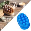Silicone Massage Soap Model Epoxy Casting Cement Clay Model DIY Crafts 3D Soaps Making Handmade Soap Model for Pudding, Fondant, Cake. 