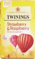 Twinings Infusions Stawberry & Rasberry , 40 gm 20 sactch. 