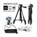 TRIPOD STAND for Mobile and Camera Stand 3120 High Quality Tripod stand for Ring light for Tik_Tok for Youtube Videos - tripod stand - with Mobile Holder. 