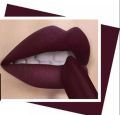 Dark Maroon Lipstick - Maroon. 