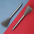 Stainless Steel Pan Scrub Brush Pot Brush Multipurpose with Non Slip Handle Kitchen Cleaning Brush Dish Brush for Cleaning Dishes Pans. 