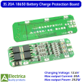 3S 20A BMS 11.1V to 12.6V 18650 Li-ion Lithium Battery BMS Protection board With Balance Function 3s 20a bms by Electrica. 