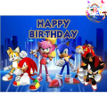Sonic Fancy Backdrop Sonic Theme Fancy Panaflex Sonic Birthday Party Banner Code 3. 