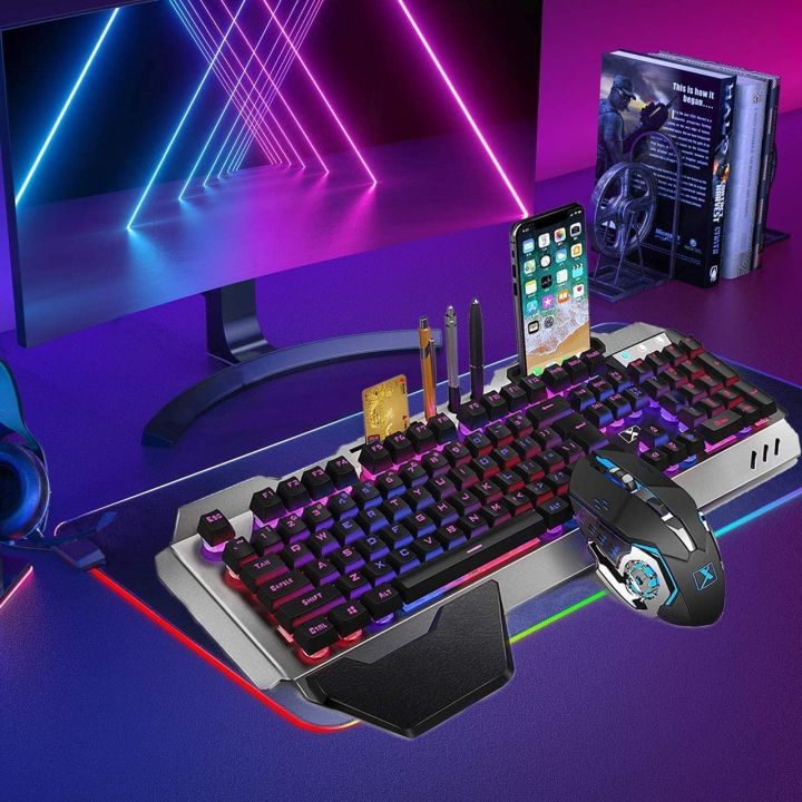 Rainbow%20LED%20Wireless%20Keyboard%20and%20Mouse,%20Rechargeable%20Gaming%20Keyboard%20Mouse%20and%20Keyboard%20Combo%20with%204800%20mAh%20Battery%20-%20Image%204