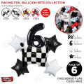 Checkered Flag Foil Balloon Set With 32 Inch Number Collection, Racing Tracks Happy Birthday Party Supplies Decor, HBD Racing Wheel Balloon, Motor Cycle Balloons Sports Vehicle, Decoration Celebrations Parties For Boys & Kids : BC8ZOoM3. 