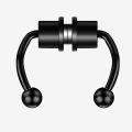 Nose Clip Wear-resistant Magnetic Horseshoe Nose Ring. 
