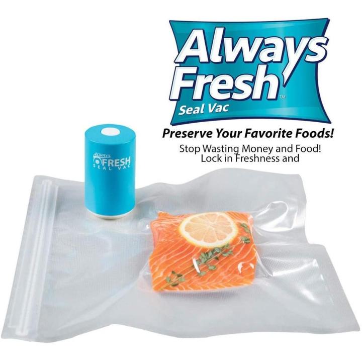 Automatic Vacuum Sealer Food Saver Bag Preservation Always Fresh With 6 Bags