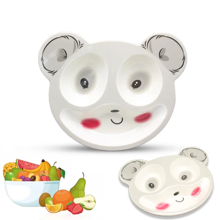 Cartoon%20Tableware%20for%20Children%20Anti-shock%20Plates%20Dinnerware%20Kids%20Dishes%20and%20Plates%20Children%20Dinner%20Divider%20%20Plates%20-%20Image%203