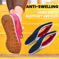 Anti-Swelling High Arch Support Insoles. 