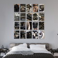 20 Pcs Postcards Bundle | Black Aesthetic - Wall Decoration. 