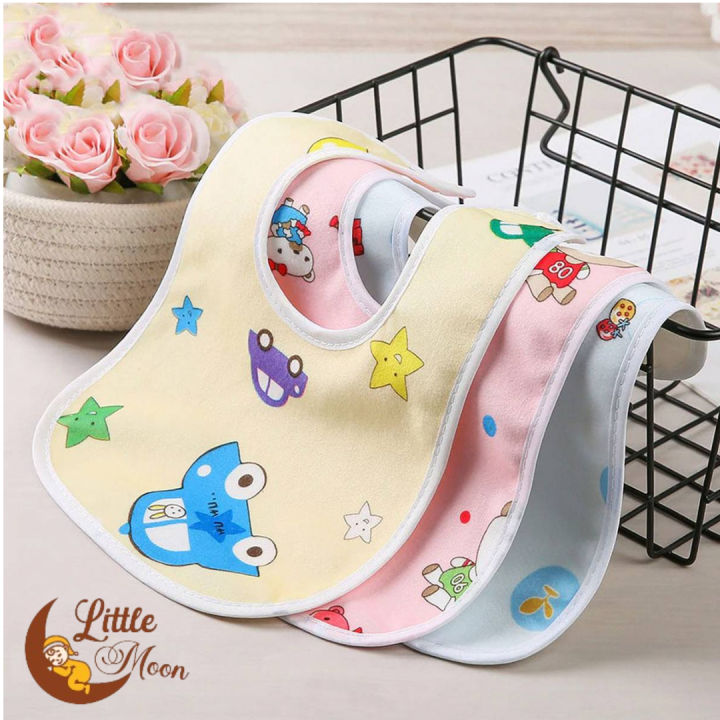 High%20Quality%20Baby%20Waterproof%20Bibs%20Double%20Layer%20Washable%20and%20Super%20Absorbent%20Bib%20Lunch%20Feeding%20Children%20Apron%20Napkin%20Towel%20Bandanna%20Newborn%20Infant%20Toddler%20Cotton%20Saliva%20Towel%20Dribble%20Drooling%20Burp%20Cloths%20Boy%20Girl%20Babies%20Gift%20Present%20-%20Image%202