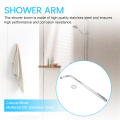 NCANRUI Shower Arm Wall-Mounted Extension Rod Stainless Steel Shower Extension Arm Tube Ceiling Shower Accessory for Shower Room. 