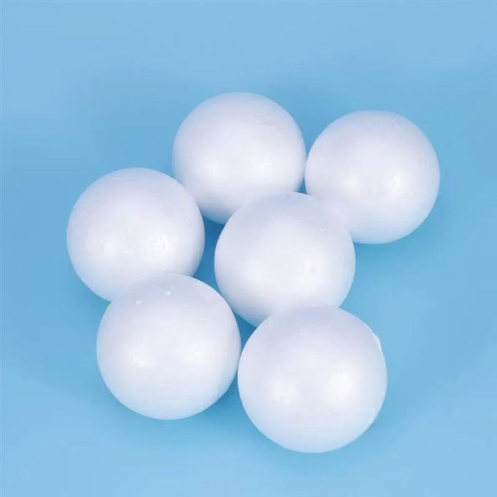 Crafts Mini Foam Balls Polystyrene White Christmas Balls Round ...