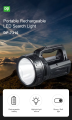 Rechargeable LED High Power Long Range Emergency Light DP-7310. 