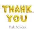 THANK YOU  Foil Balloons Golden Color. 