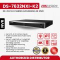 HIKVISION DS-7632NXI-K2 32-ch 1U K Series AcuSense 4K NVR Network Products Network Video Recorders Pro Series (All)-Up to 256 Mbps incoming bandwidth NVR-H.265+/H.265/H.264+/H.264 video formats Supported NVR. 