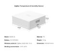 SONOFF SNZB-02 ZigBee Smart Home Real Time Temperature Humidity Feedback Works With SONOFF ZigBee Bridge eWeLink App. 