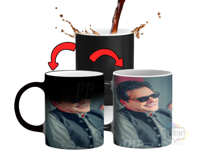 Imran Khan Photo Magic Mug - Customizable and Special