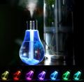 LED Bulb Air Humidifier Ultrasonic LED Lamp Bulb Air Humidifier Essential Oil Diffuser Atomizer Air Freshener Mist Maker with Led Night Light. 