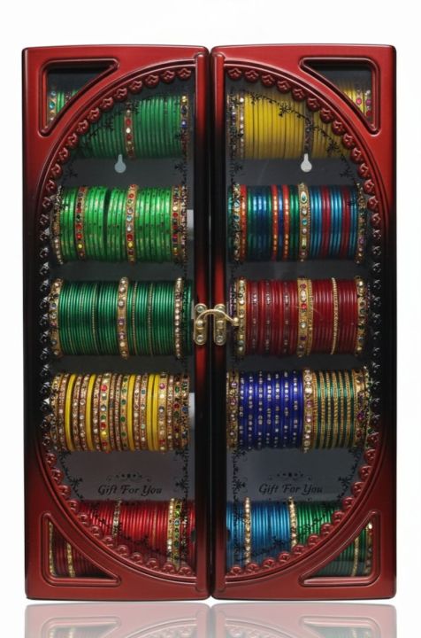 Bangle Storage Box Designed For Girls and Women, Featuring Double Doors ...